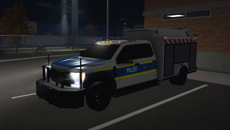 Gerätewagen Polizei